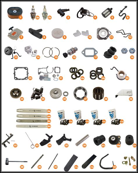 Stihl 029 Parts Schematic