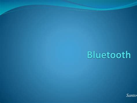 Ppt Bluetooth Powerpoint Presentation Free Download Id1843356