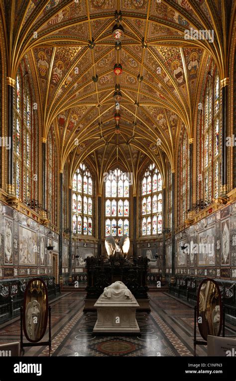 Windsor Castle Albert Memorial Chapel Stockfotografie Alamy