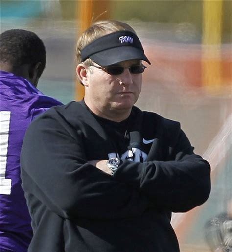 TCU Football Coach Gary Patterson Notes MLive Com Triggers Fort Worth Star Telegram Report And