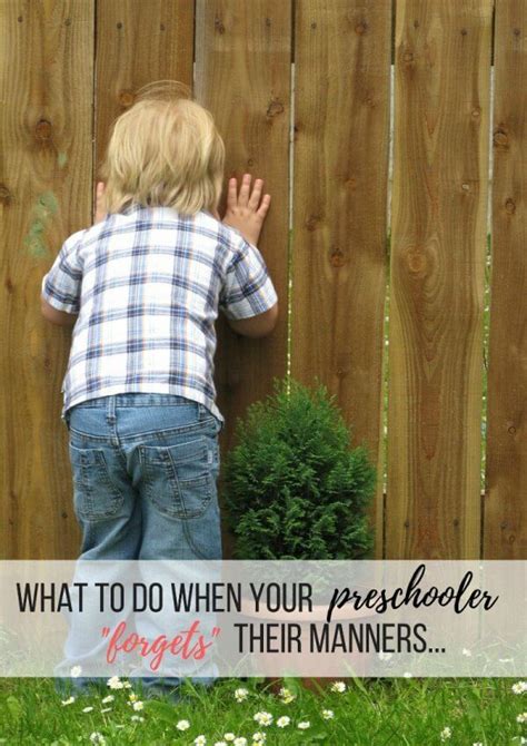 Tips For Teaching Manners To Preschoolers Serendipity And Spice