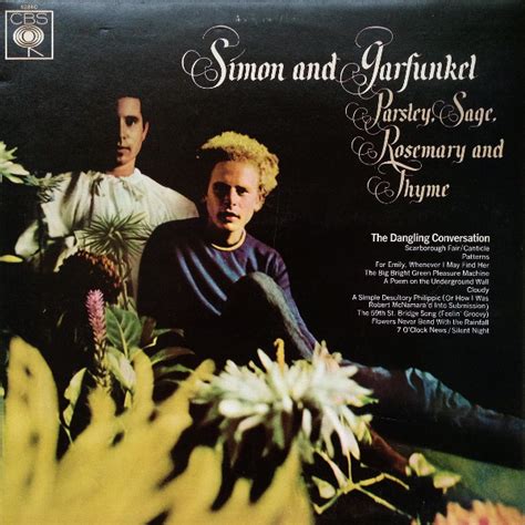 Parsley Sage Rosemary And Thyme Simon Garfunkel