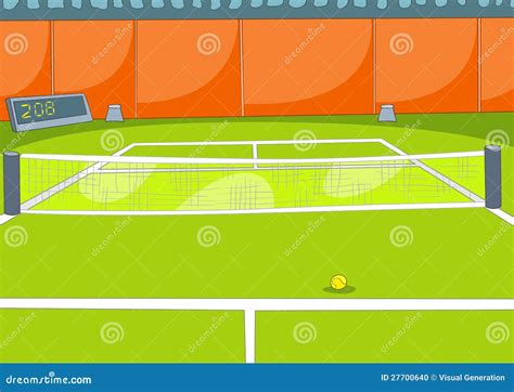 Tennis Court Cartoons Illustrations And Vector Stock Images 178127