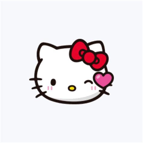 Hello Kitty Emoji Icon Hello Kitty Drawing Hello Kitty Pictures