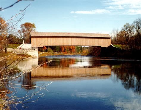 Historic Covered Bridges Lowes Bridge Mainedot