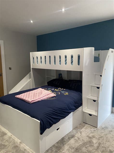 L Shaped Beds With Slides Kids Bunk Beds