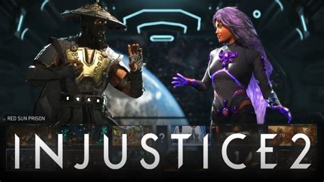 injustice 2 new raiden and starfire legendary gear gameplay w new epic gear sets revealed