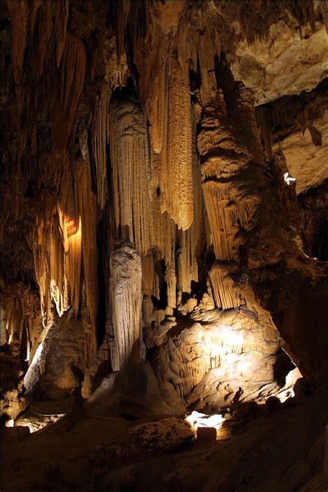 Cavern Mountain Waterfall Underwater Caves Underground World