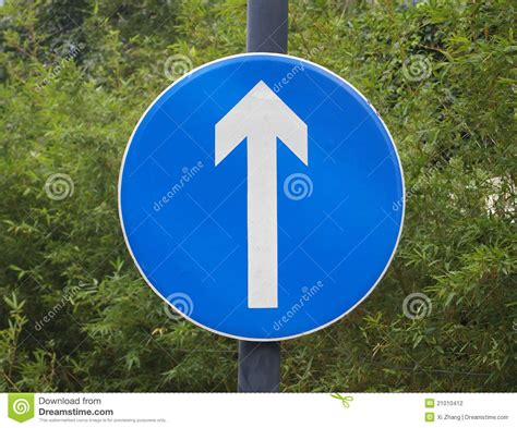 Street Arrow Sign Stock Photo Image Of Direction White