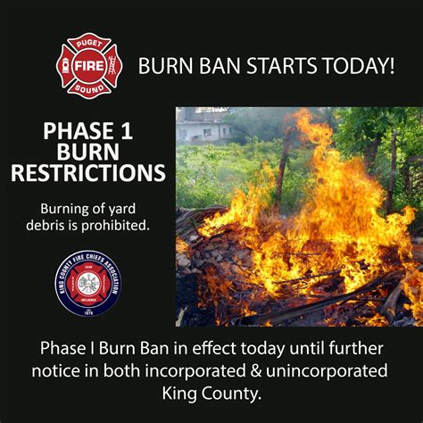 Puget Sound Fire on Twitter: "The King County Fire Marshal has issued a