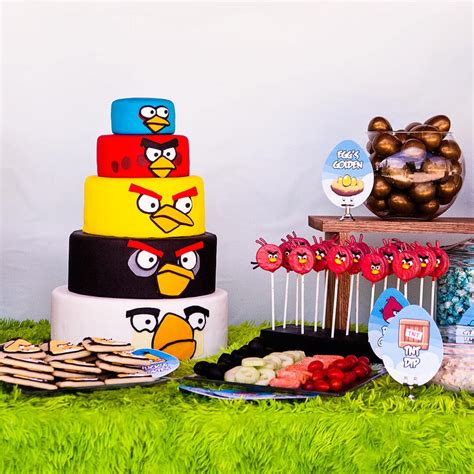 Angry Birds Birthday Party Ashlee Marie Real Fun With Real Food