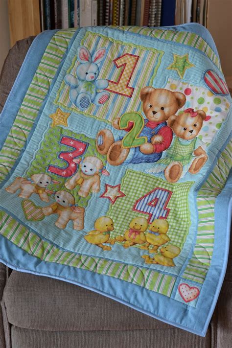 Baby Animals Panel Quilt Etsy Panel Quilts Quilts Baby Quilts