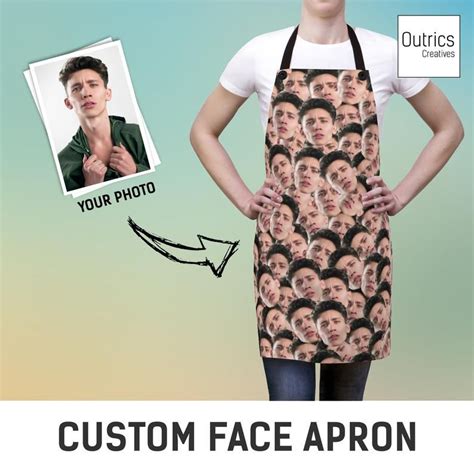 How to spoof location on iphone to fake gps location without jailbreak? Custom Face Apron for Men and Women, Etsy Personalized ...