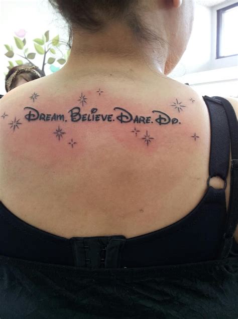 Maybe you would like to learn more about one of these? disneyink | Disney tattoos, Movie quote tattoos, Believe tattoos