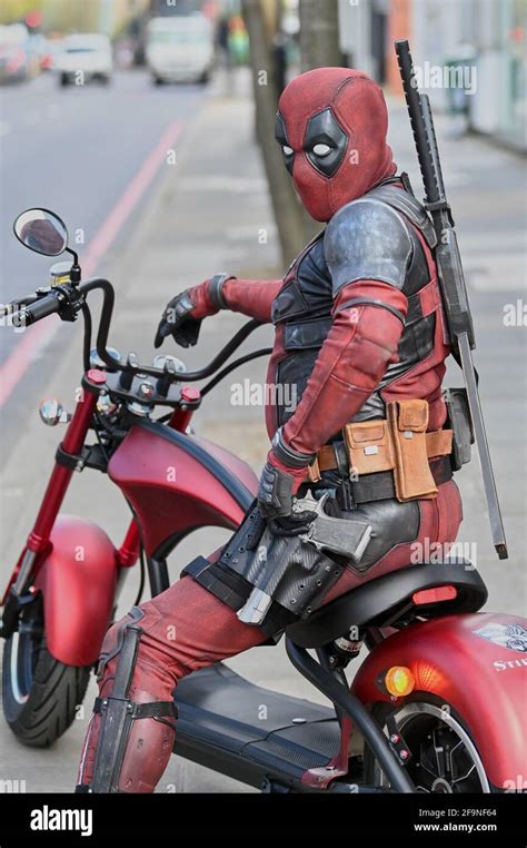 Deadpool Aka Lucky Mecqueede Was Spotted Out And About In London