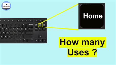 How To Use Keyboard Home Key In Pc Youtube