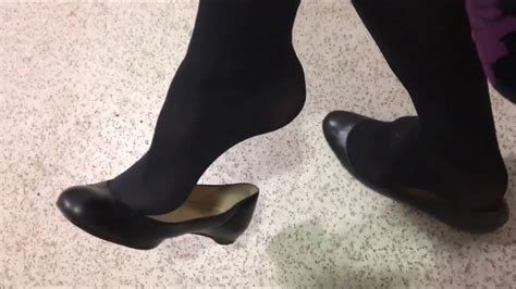 Shoeplay In Ballerina Flats Youtube