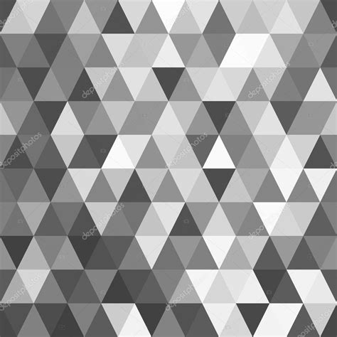 Abstract Background Of Mosaic Black And White Triangles — Stock Vector