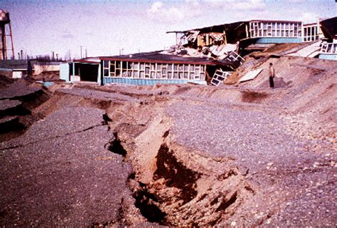 Alaska standard time on march 27, 1964. 1964 Alaska Earthquake Damage Photos