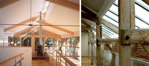 Clerestory Windows Exposed Trusses Roof Trusses Cabin Design Roof