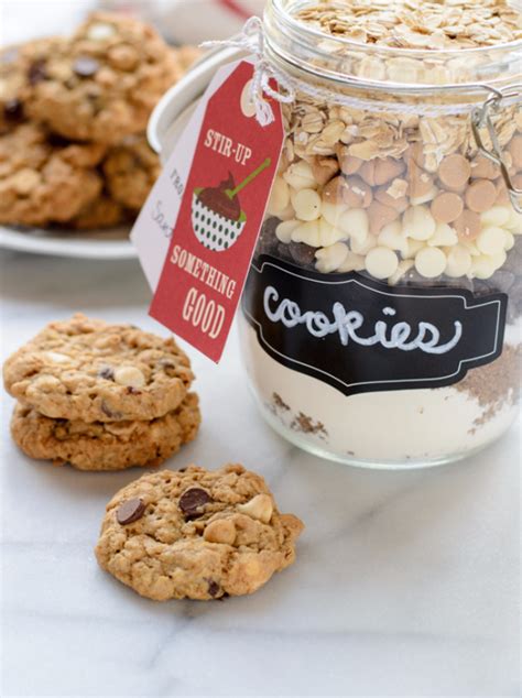 mason jar cookie recipes  created page    diy joy