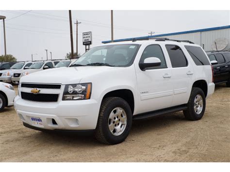 Chevrolet Tahoe 2013 White Suv Ls Flex Fuel 8 Cylinders 2 Wheel Drive