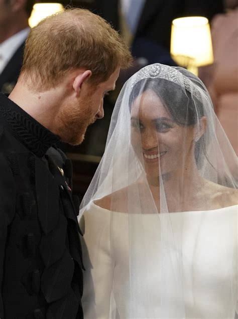 George's chapel, windsor on the day of the wedding, prince harry was created duke of sussex, earl of dumbarton and baron. Best Pictures From Prince Harry and Meghan Markle's ...