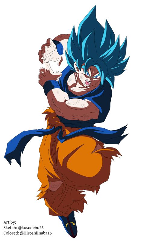 Goku Ssgss By Hiroshiianabamodder On Deviantart Anime Dragon Ball
