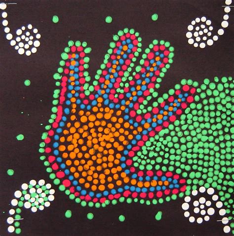 Indigenous Hand Print
