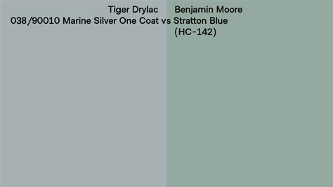 Tiger Drylac Marine Silver One Coat Vs Benjamin Moore