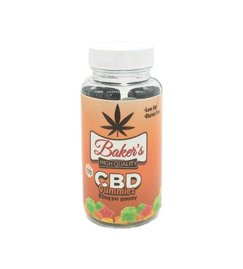 Order Bakers High Quality Cbd Gummies 65mg Per Gummy 25ct In Joplin Mo Delicious And