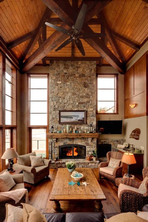 Pin On Rustic Living Room