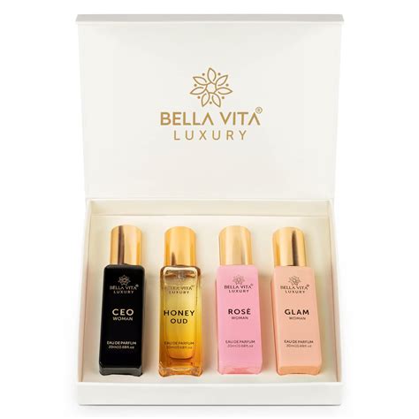 Bella Vita Luxury Woman Eau De Parfum Gift Set X Ml For Women With