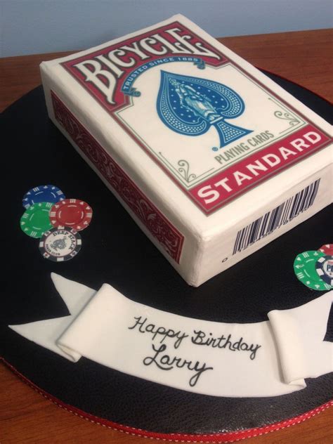 Cards have often been used for purposes other than just playing games. Playing Cards Cake For My Friends Birthday - CakeCentral.com