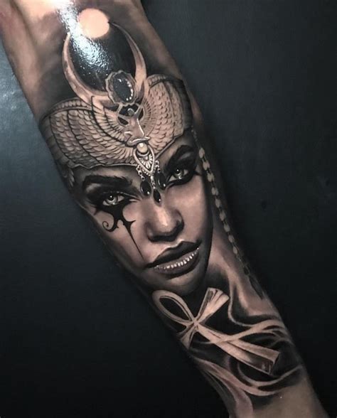 Egyptian Goddess Tattoo Egyptian Eye Tattoos Egyptian Tattoo Sleeve God Tattoos Forearm