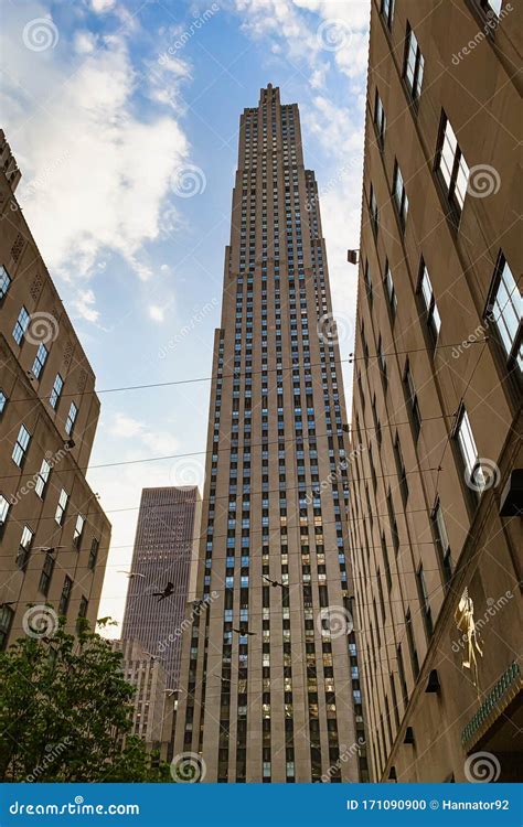 New York City Rockefeller Center In Het Hart Van De Stad Manhattan