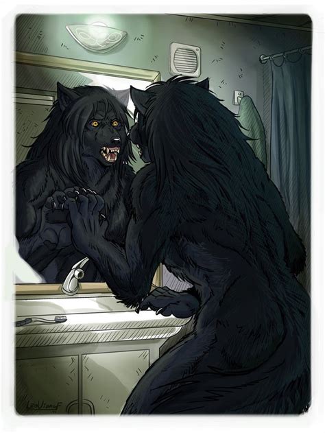 Lycanthrope Club Book I Teaser Colored Werewolf Art Lycanthrope Furry Art