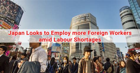 In most cases, in order to obtain a canadian work permit you must have first received a job offer from a canadian employer. Japan Looks to Employ more Foreign Workers amid Labour ...
