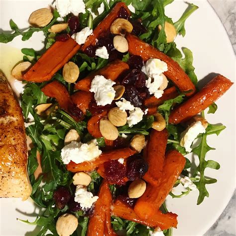 Maple Roasted Carrot Salad Mom Uptown