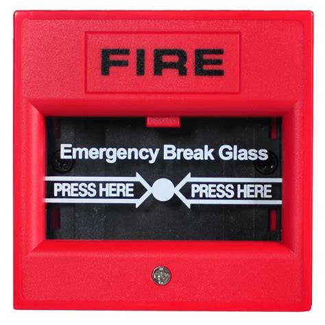 Emergency Break Glass 2 Call Point Fire Alarm