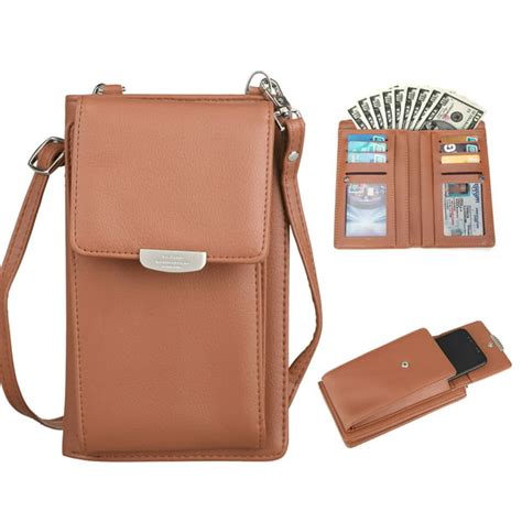Eeekit Crossbody Bag Cell Phone Purse Wallet Women Leather Small