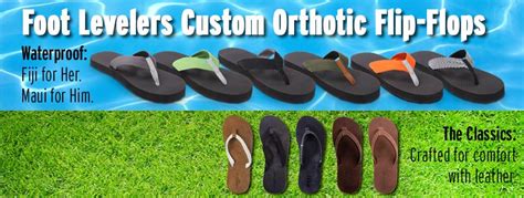 Exciting New Styles Of Flip Flops From Foot Levelers Are Released