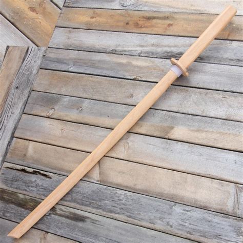 Wooden Daito Japanese Practice Sword Functional Handmade Etsy Sword