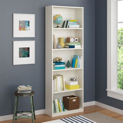 Dorel Ameriwood Home Core 5 Shelf Bookcase Multiple Colors