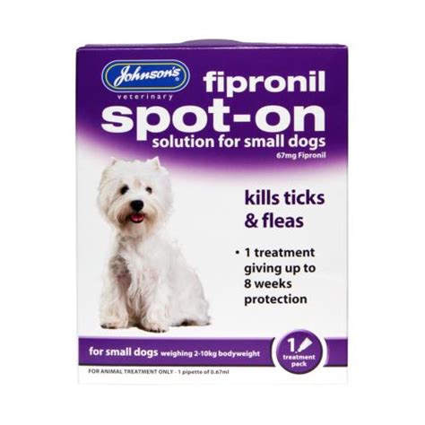 Fipronil Spot On Flea Treatment For Dogs Pet Connection