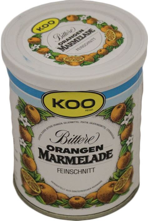 Koo Bittere Orangen Marmelade 450g Saymode Lebensmittel Online