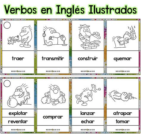 Top 150 Verbos En Ingles Y Español Con Imagenes Mx