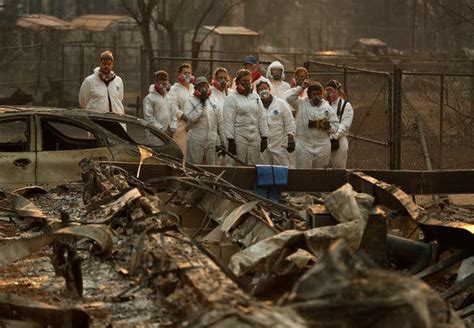 Wildfire Becomes Deadliest In California History The New York Times