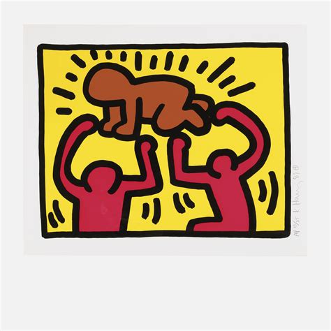 Keith Haring 1958 1990 Pop Shop Iv 20th Century Prints