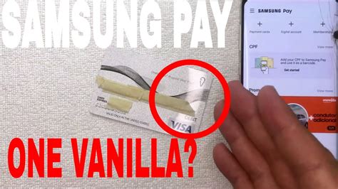 One vanilla card ideal for money control and more trustworthy than bringing cash with you. Can You Use One Vanilla Visa Prepaid Debit Card On Samsung Pay? 🔴 - YouTube